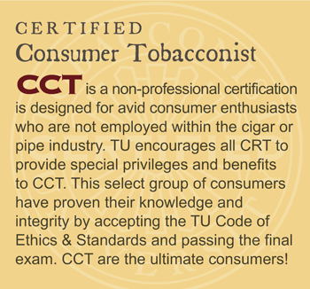 GET CERTIFIED: Certified Consumer Tobacconist (CCT)
